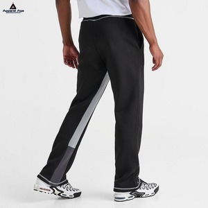 Pantalon personnalisé pour hommes de haute qualité Pantalon de survêtement 100% coton de haute qualité avec impression bouffante Pantalon de survêtement évasé pour hommes - Product Image 4