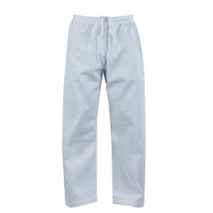 Gran oferta de artes marciales Karate negro 100% algodón peso medio pantalón blanco cintura elástica todos los tamaños - Product Image 1