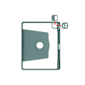 Étui de protection Netzy 2025 M3 pour iPad Air 13 avec support rotatif à 360°, porte-crayon, fonction veille/réveil automatique, en TPU et PC durable pour enfants - Product Image 5