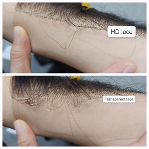 100% bébé et cheveux humains vierges pleine cuticule alignée prix usine vietnamien HD fermeture à lacet et os frontal droit - Product Image 2
