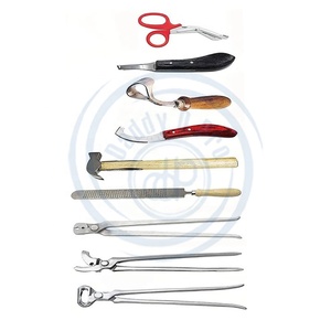 Kit Profesional de Herramientas para el Cuidado de Pezuñas de Caballo, 8 Piezas, con Bolsa de Cuero, Estándar Alemán, por DADDY D PRO - Product Image 6