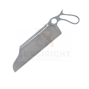 Satterlee <b>Bone</b> <b>Saw</b> 13 Ring Handle Cutting Edge Large Blade Orthopedic <b>Saw</b> By Surgiright Instruments - Product Image 2