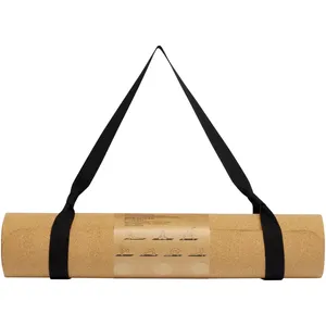 Tapete de Yoga Rectangular de Corcho Sostenible, Ecológico y Universal para la Práctica de Yoga - Product Image 2