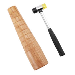 Fournitures de fabrication de bijoux Bracelet étagé mandrin rond compresser bois étape meilleure qualité matériau en bois mandrin - Product Image 1