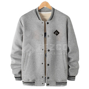 Unique Style Customized Lettermen Winter Jacket Stand Collar Waterproof Breathable High Quality - Product Image 1