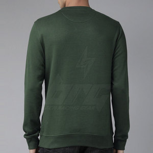 Sudaderas de color sólido de alta calidad para la venta sudaderas de hombre mezcladas de algodón de etiqueta privada - Product Image 3