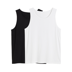 เสื้อกล้ามสำหรับยิมผู้ชายเย็บสวยผ้าไม่มองทะลุผ้าเจอร์ซีย์ออกแบบได้ตามต้องการ - Product Image 6