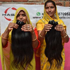 Extensiones de cabello humano Natural negro del sur de la India alineadas con cutícula 100% estilos de rizos ondulados para mujer estilos Afro sueltos profundos - Product Image 6