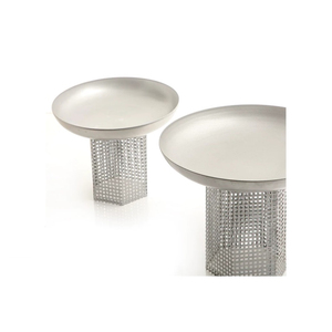 ชุดที่ตั้งและเซิร์ฟเวอร์ของหวานแบบทำมือสุดหรู2ชิ้นเหมาะสำหรับร้านอาหารงานวันเกิดปาร์ตี้เค้กและช็อกโกแลต - Product Image 6