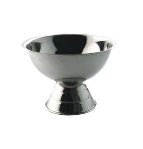 Tazón de helado de acero inoxidable con diseño martillado Premium, bandeja, cuchara, espejo, regalos rojos pulidos, caja de embalaje, tazón de postre - Product Image 2