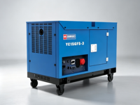 Générateur diesel silencieux triphasé 15 kW, puissance équivalente monophasée 400 V 230 V, groupe électrogène diesel V-Twin 20 kVA max, démarrage électrique 26 L AVR