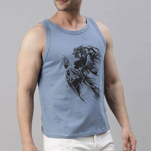 เสื้อกล้ามผู้ชายพิมพ์ลายน้ำหนักเบาสำหรับกิจกรรมกลางแจ้งฤดูร้อน - Product Image 2