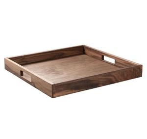 Plateau de service en bois de manguier fait main de qualité supérieure avec poignées, design moderne pour hôtels, vaisselle, utilisation sur bureau, cadeau de mariage, essentiels pour les fêtes - Product Image 3