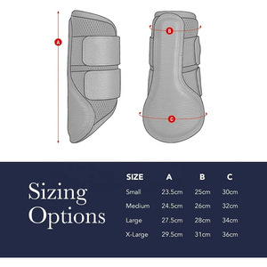 Nouvelle arrivée Brossage Cheval Bottes Équipement de protection Équipement d'entraînement Bottes équines Bottes de protection pour chevaux - Product Image 6