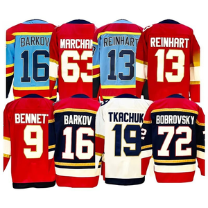 Maillot de hockey sur glace personnalisé, uniforme d'équipe professionnelle, nom et numéro du joueur personnalisés, détails cousus, respirant, performance - Product Image 1