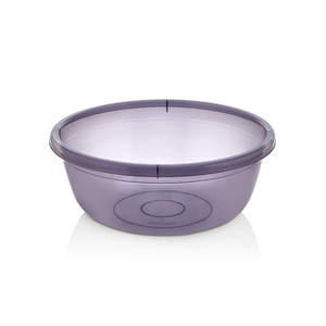 Cubo de almacenamiento de plástico PP transparente Premium de 24 litros Lavabo de plástico transparente para soluciones de almacenamiento Premium - Product Image 1