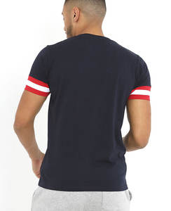 T-shirt d'été pour hommes en gros 230g coton surdimensionné blanc avec logo personnalisé t-shirt - Product Image 1