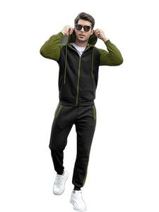 Casual Sublimation <b>Polyester</b> <b>Hoody</b> Blank Track Suit Plain Set Unisex Sweatsuits <b>Hoodies</b> Custom Logo Men's Tracksuit - Product Image 3