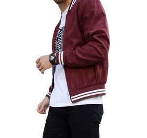 Blouson d'aviateur OEM de haute qualité pour hommes blouson de vol avec logo personnalisé brodé et imprimé tissu imperméable pour hommes - Product Image 3