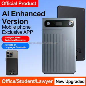 Grabadora de Voz para Reuniones con IA de 64 GB, Control por Aplicación, Dispositivo de Reconocimiento de Voz a Texto, Conferencias Remotas y Colaboración en Línea - Product Image 3