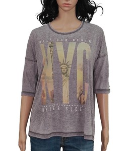 2025 nueva camiseta de algodón para mujer moda Casual suave sensación logotipo personalizado impreso todos los días Top a granel al por mayor - Product Image 3