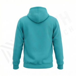 Sweat-shirt à capuche unisexe 280 GSM en coton léger, confortable et élégant, prix d'usine, vente en gros, personnalisation du logo - Product Image 2
