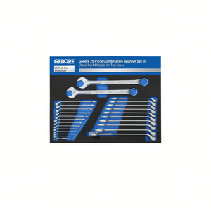 Juego de Llaves Combinadas Gedore de 25 Piezas en Módulo Check-Tool 4/4 para Usuarios de Herramientas - Product Image 2