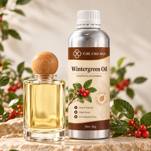 Premium Würziges Wintergrünblatt-Einzelnarbenöl, unverdünnt, dampfdestilliert, aromatisch, für Aromatherapie-Diffusoren, Großpackung - Product Image 1