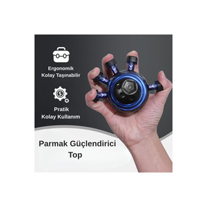 Hand Grip Strengthening Ball for Wrist and Finger <b>Exercise</b> Therapy - Product Image 3