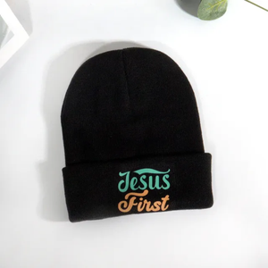 Bonnet unisexe de haute qualité Mérinos Fabricant professionnel avec logo personnalisé Chapeaux d'extérieur décontractés quotidiens - Product Image 5