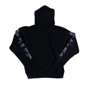 2025 100% algodón Unisex invierno gimnasio Sudadera con capucha Rhinestone decorado liso cremallera patrón sólido personalizado Color puro Abrigo con capucha OEM - Product Image 5