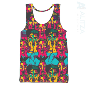 Débardeur coupe ample pour femmes respirant matériau à séchage rapide excellente évacuation de l'humidité sans couture tricoté Yoga Fitness broderie - Product Image 3