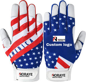 Venta al por mayor de guantes de bateo de béisbol con bandera americana Guantes de softbol Jóvenes Adultos y Unisex - Product Image 2