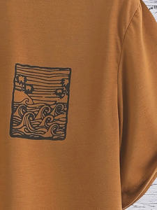 Nouvelle tendance de t-shirt de sport d'été pour hommes, en coton respirant, coupe ajustée, vêtements en vrac, balles de vêtements mixtes, vêtements d'occasion - Product Image 5