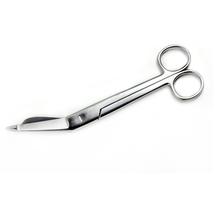 Venta al por mayor Lister vendaje tijeras de acero inoxidable de alta calidad vendaje tijeras quirófano tijeras 18cm - Product Image 6
