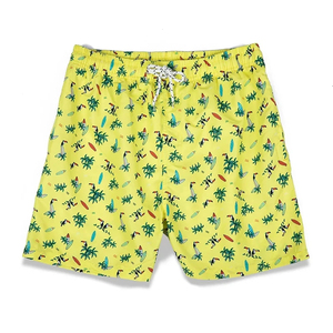 Pantalones cortos de playa personalizados Pantalones cortos de traje de baño para hombre Logotipo personalizado Bordado e impreso Pantalones cortos de playa al por mayor - Product Image 4