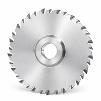Lame de scie à rainurer en carbure de tungstène massif KUHO, fraise CNC pour l'acier, l'acier inoxydable, le cuivre, l'aluminium, le rainurage et la découpe