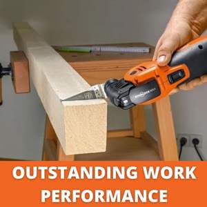 Herramienta Eléctrica MultiMaster MM 700 Max Top para Construcción y Renovación de Interiores, Sistema de Montaje Starlock Max QuickIn, Velocidad Constante, Metal - Product Image 5