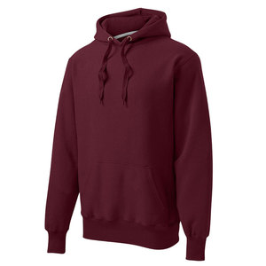 Pull lourd de haute qualité French Terry Hoodies Drop Shoulder No Strings Heavy Oversized Men Pullover Hoodies - Product Image 4
