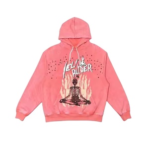 Sweat à capuche OEM 2026 imprimé DTG, 100 % coton molletonné French Terry, haute qualité, personnalisé, 500 g/m², épais, écologique - Product Image 3
