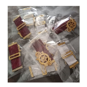 Collier de chaîne maçonnique Ordre du nouveau degré de marque de haute qualité Bijou de poitrine provincial meilleures qualités de commande définies en 2025 Bijou - Product Image 6