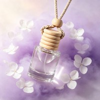 Diffuseur de parfum pour voiture Astree, lot de 2, à suspendre, parfum longue durée, sans électricité, flacon en verre, rafraîchisseur d'air
