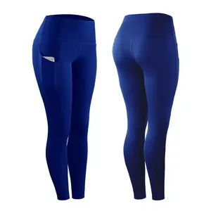 Plus Size High Rise Soft Compresión Moda Compresión Muscle Leggings Yoga Compresión Leggings Womens Activewear - Product Image 4