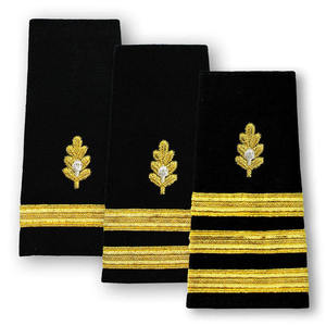 Insignia de uniformes de línea aérea bordada a mano para charreteras con etiqueta de marca personalizada y opciones de logotipo - Product Image 6