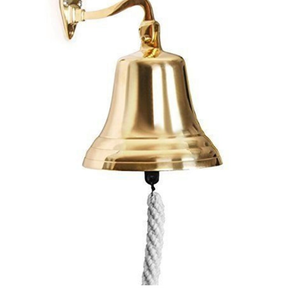 Elegancia Atemporal Hecha a Mano, Campana Náutica Decorativa Vintage Personalizada, Ancla Colgante, Superventas - Product Image 1
