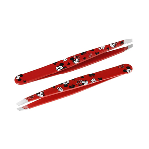 Pinzas para Cejas con Punta Inclinada de Diseño Personalizado, Pinzas de Acero Inoxidable para Eliminar el Vello Facial, Pinzas para Cejas para Belleza - Product Image 3