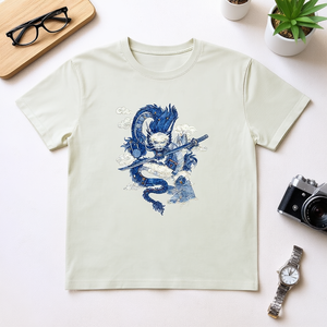 T-Shirt Unisex Personalizzata con Stampa DTG, 210 GSM, 100% Cotone, Stile Rose - Product Image 3