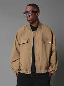 Wholesale OEM Cotton Bomber Custom Embroidery Patch Motorcycle Riding <b>Jacket</b> <b>Vintage</b> <b>Racing</b> <b>Jacket</b> Men Winter <b>Jacket</b> - Product Image 6