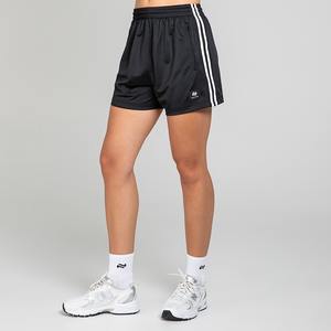 Men's Solid Black 100% Polyester <b>Board</b> Shorts with Mid Waist Drawstring Closure - Product Image 3