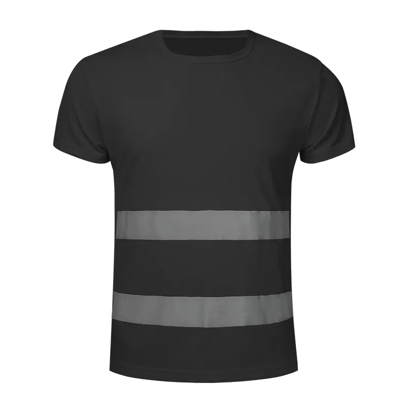 מכירה לוהטת חצי שרוולי הטוב ביותר עיצוב בטיחות ללבוש 2022 זול מחיר גברים חצי שרוולים בטיחות T חולצה בצבעים רב